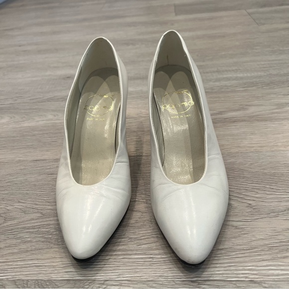 PALOMA Heels Pumps Pearl White | 6B Vintage​ - Picture 4 of 13